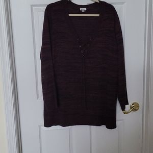 Burgundy sweater